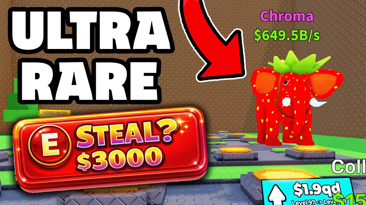 I STOLE the ONLY CHROMA in ESCAPE DISASTERS FOR MEMES...