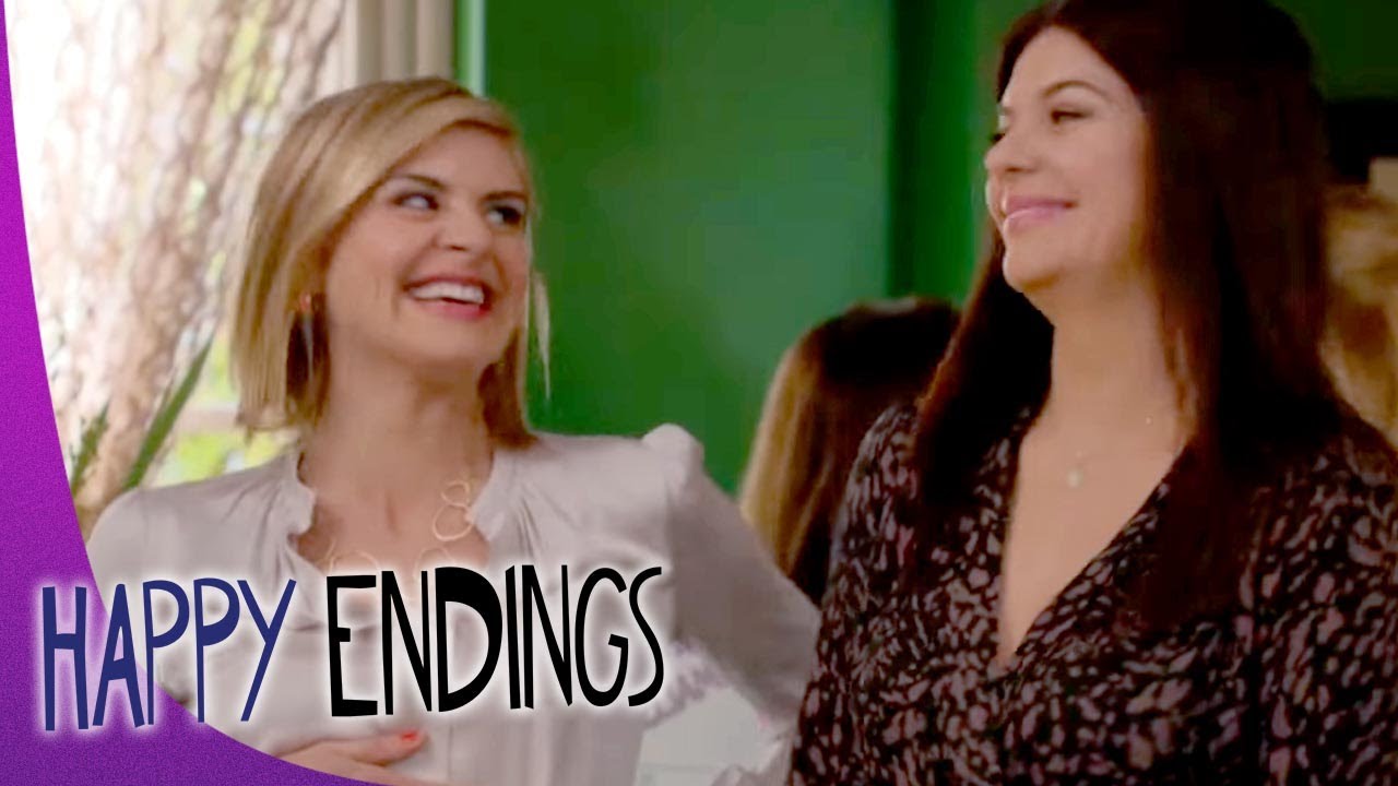 Happy Endings | Jane's Fake Baby Shower | Daily Laugh