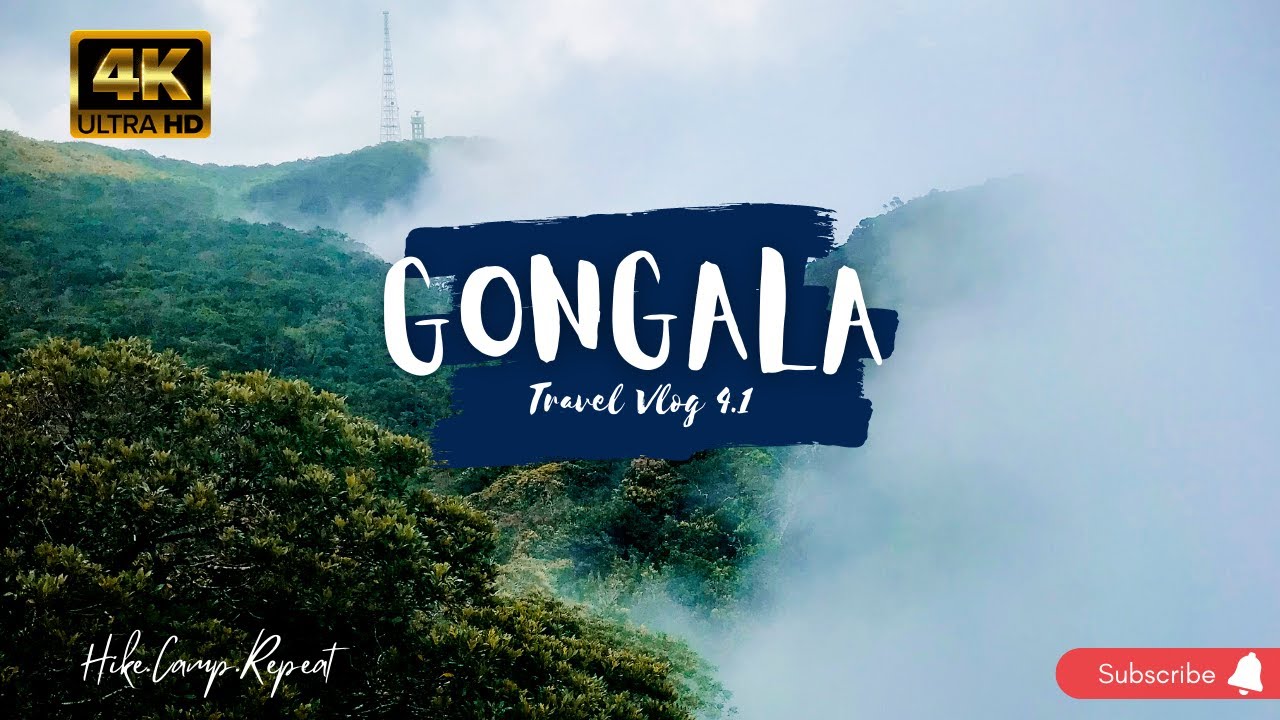 Gongala (ගොංගල) Mountain Hike | Road trip | Sri Lanka | 4K