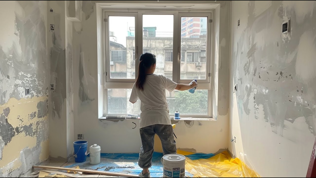 Genius girl spends $5,000 to renovate mother's old house