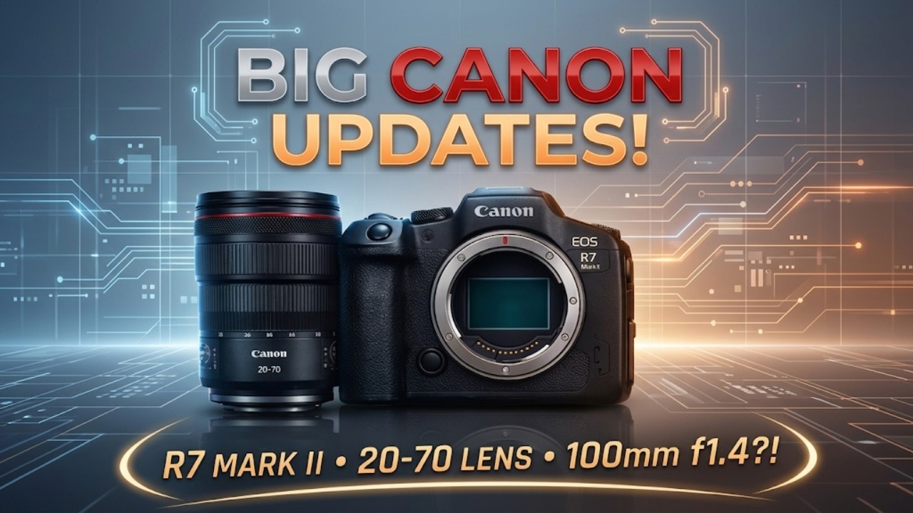 Canon R7 Mark II & RF 20-70mm f/2.8 VCM Leaks Confirmed: The Pro Upgrade We Need?