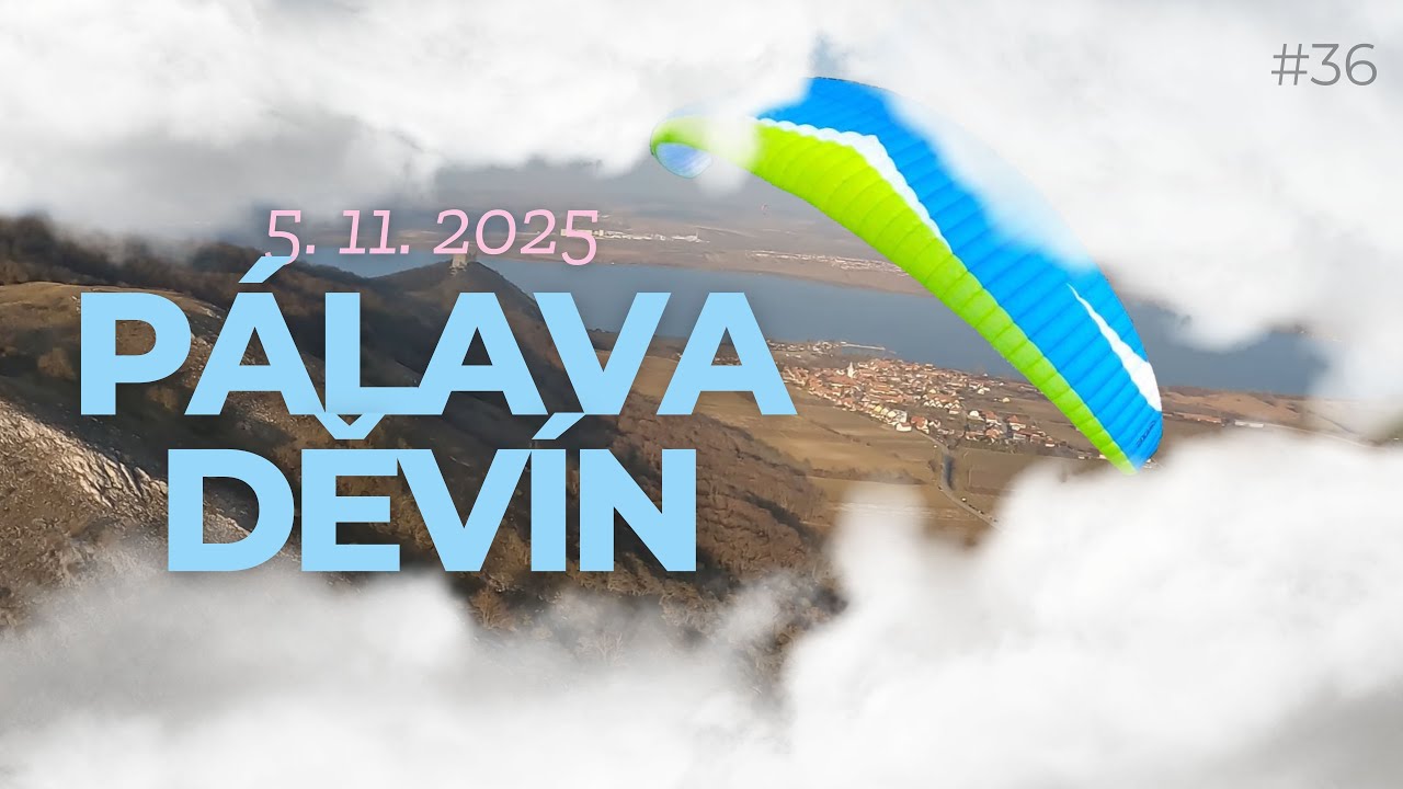 Paragliding - Pálava 5.11.2025
