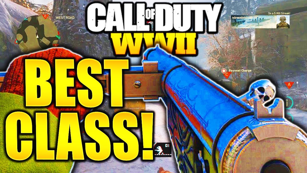 STEN BEST CLASS SETUP COD WW2! CALL OF DUTY WW2 