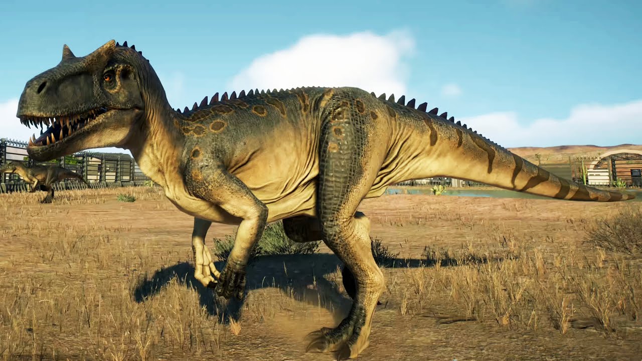 Jurassic World Evolution 2 - Allosaurus Gameplay (PS5 UHD) [4K60FPS]