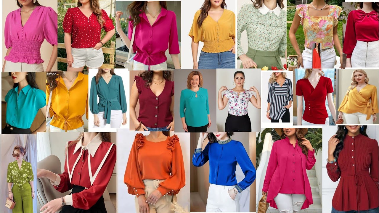 250+BLUSAS MODELOS DE MODA|| BLUSAS FEMININE DE MODA PARA MUJER
