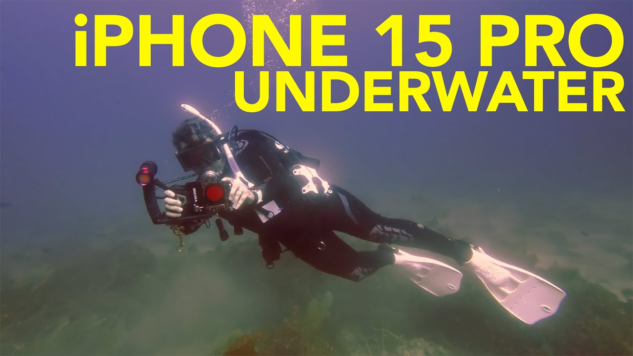 Съемка на iPhone 15 Pro под водой