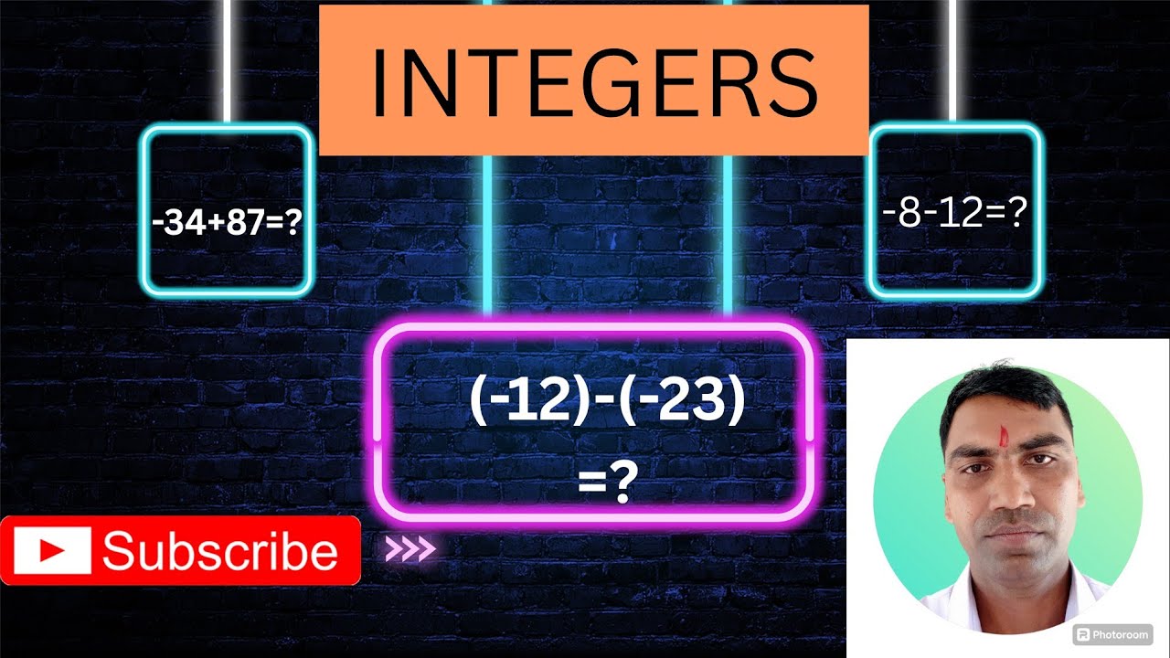 Integers (Basic to standard) पूर्णांक @deartopperstudents