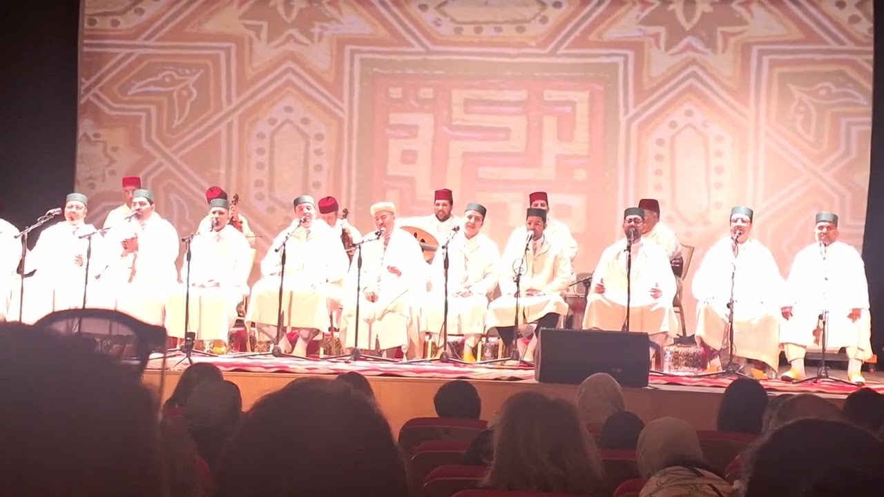 مجموعة الأصالة لفني الأمداح النبوية وموسيقى الآلة : مسرح يعقوب المنصور 15 فبراير 2026 ( الجزء 1 )