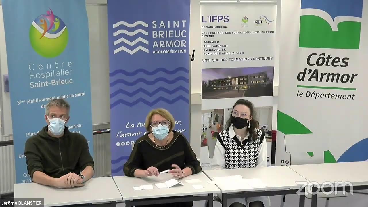 Webinaire de présentation des études de santé à Saint-Brieuc