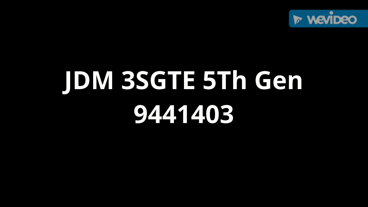 JDM 3SGTe 5th Gen Compression Test 9441403