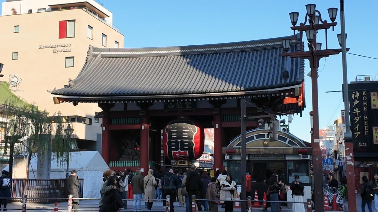 Eariy Morning Walk in Tokyo l Asakusa in Quiet Morning