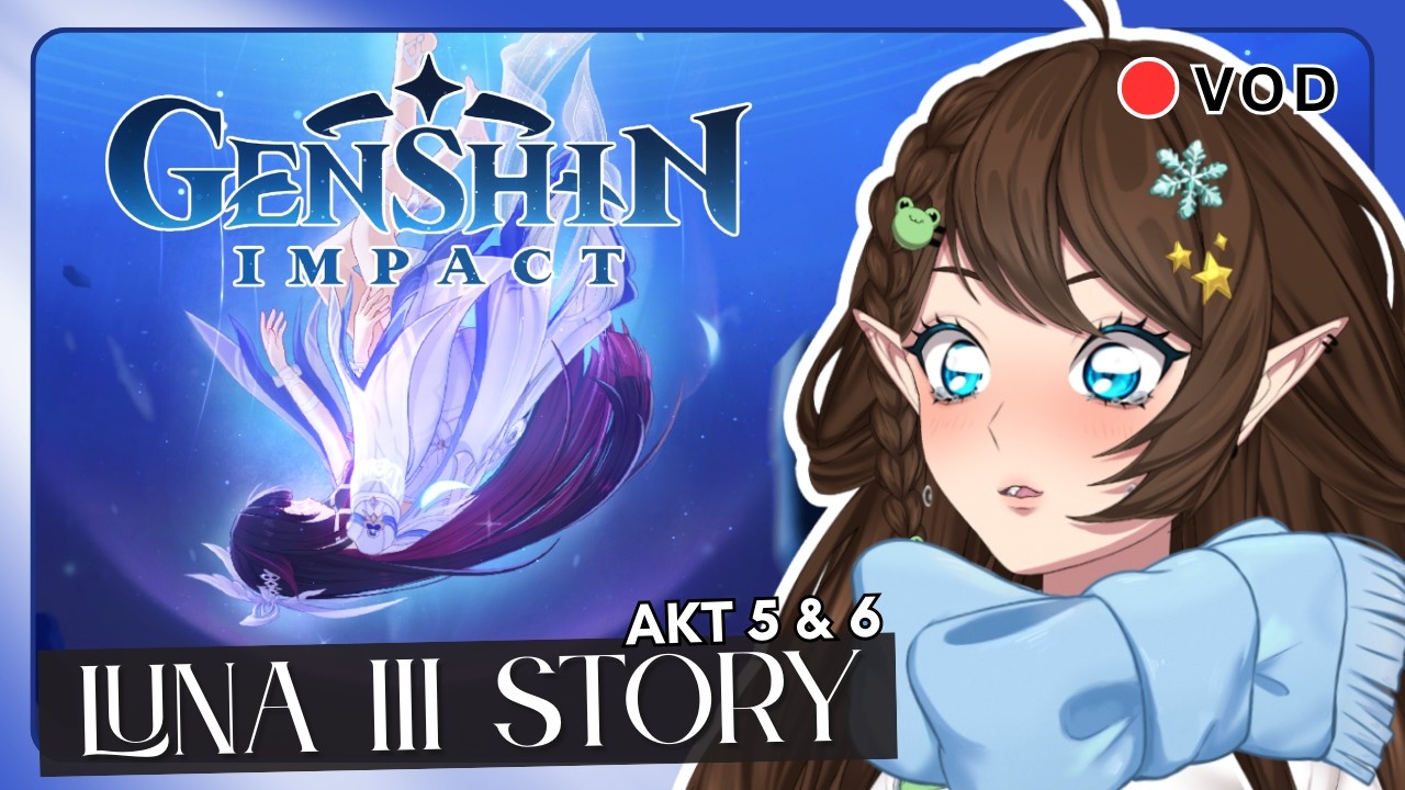[VOD] ⤿⭐️ERSTER STREAM 2026! Yapping & Genshin 🐸 ⤾  ─⋆⋅
