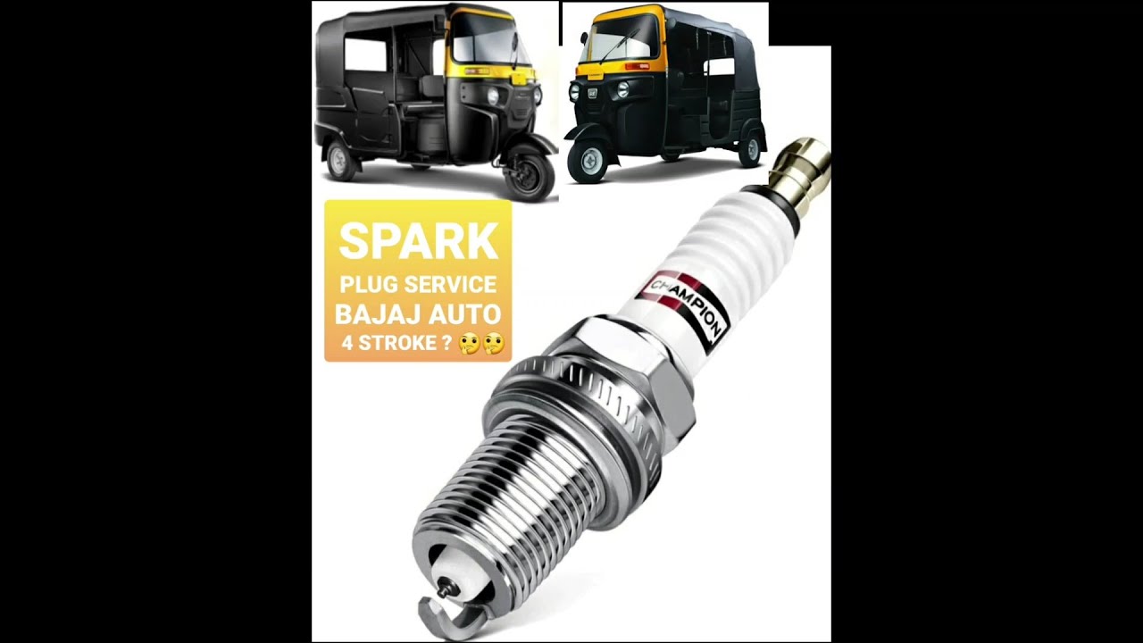 LATE START SPARK PLUG  Bajaj COMPACT 4 STROKE and MAXIMA 4 STROKE