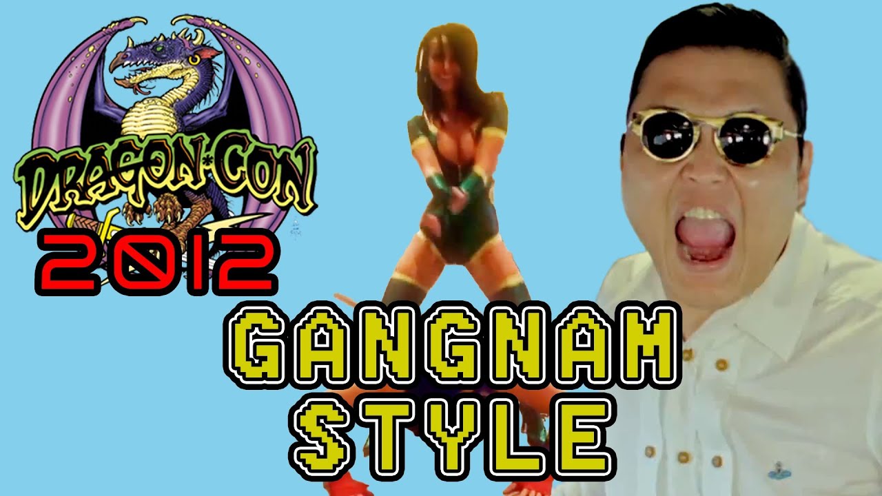 DRAGONCON 2012 - Gangnam Style Cosplay Music Video