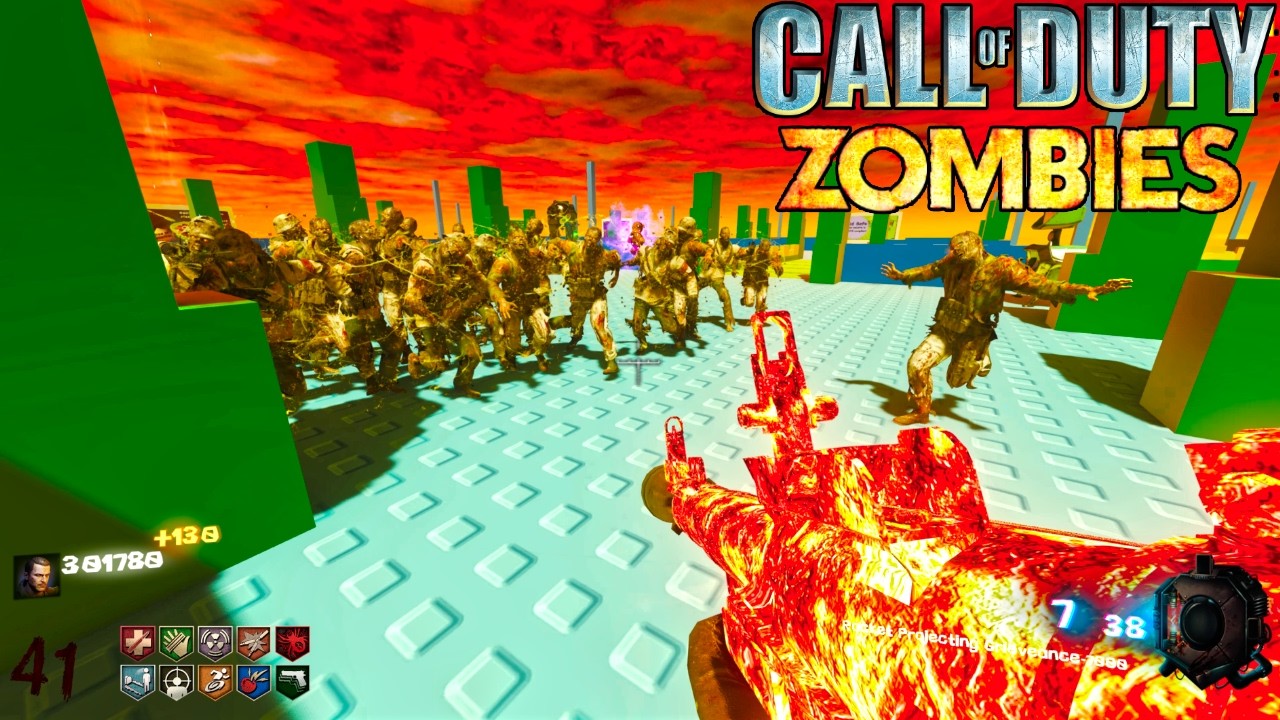 The Roblox Arena Custom Zombie Map is SICK! (Black Ops 3)