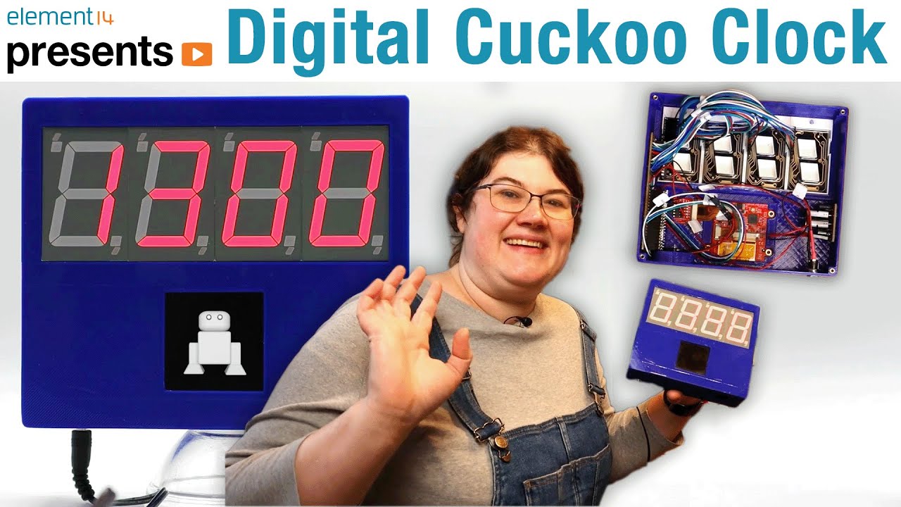Building My Dream Digital Clock: DIY 7 Segment Display with a Cute Robot Twist!