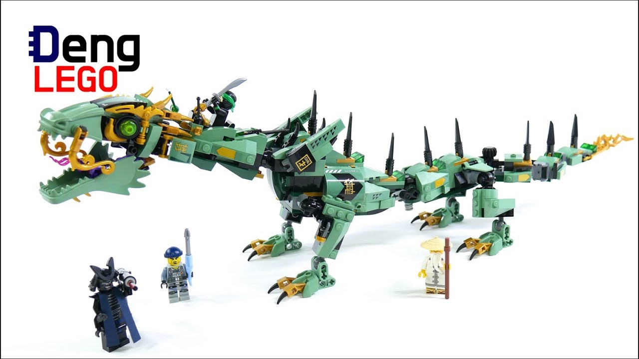 LEGO 70612 ★Ninjago Movie - Green Ninja Mech Dragon★ Quick Build Video