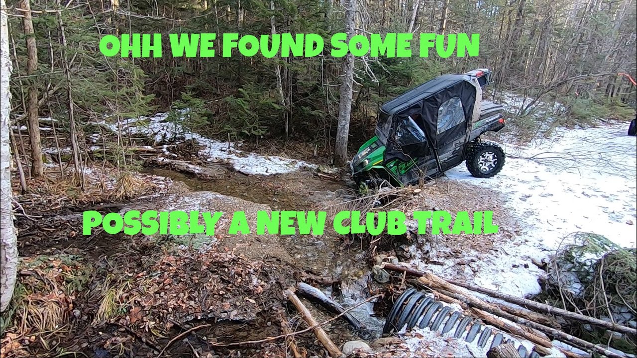 KAWASAKI TERYX. New trail.