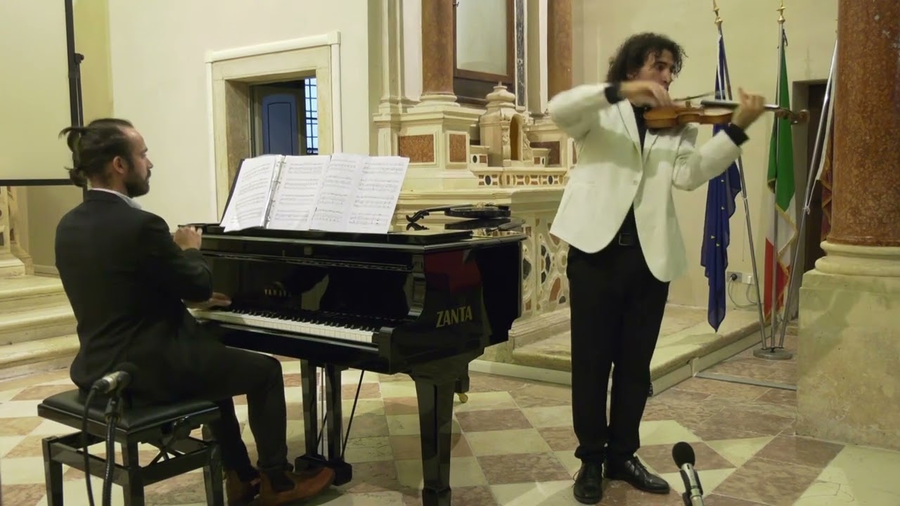 Il virtuosismo violinistico: Davide de Ascaniis, violino - Alessandro Fiorentin pianoforte