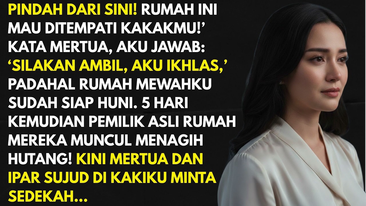 Diusir Mertua Karena Rahim Kering, Aku Ikhlas Pindah Ke Istanaku. Kini Mereka Sujud Minta Sedekah!