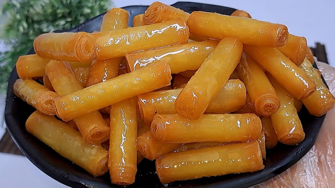 Пахлавовые палочки за 3 минуты, без духовки, топленого масла и раскатки❗️Лучше готовых. Попробуйт...