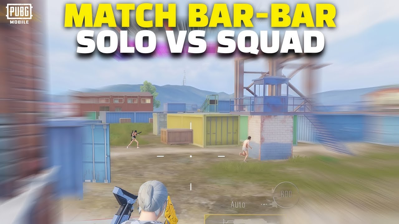 TABRAK SEMUA MUSUH | SOLO VS SQUAD GAMEPLAY | PUBG MOBILE