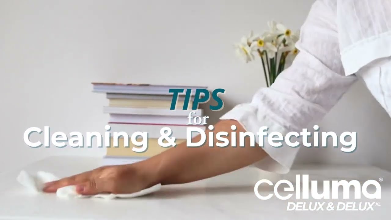 Celluma DELUX: Cleaning & Disinfecting Tips (At-Home Use)