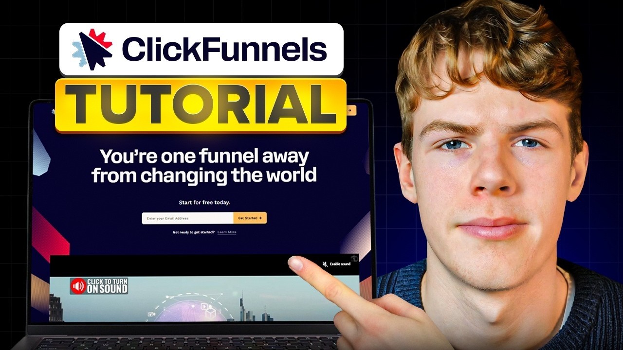 ClickFunnels Tutorial For Beginners (2026) | How To Use ClickFunnels