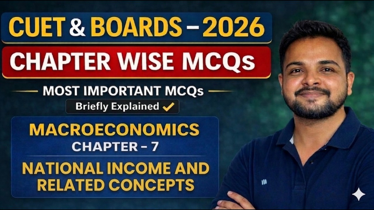 Most Important MCQs of National Income and Related Concepts