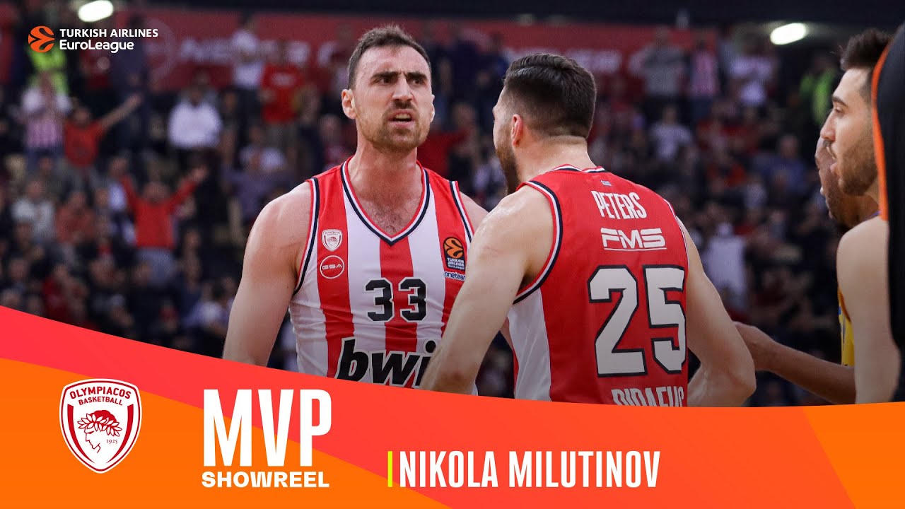 Nikola Milutinov | MVP Showreel | Round 22 | 2023-24 Turkish Airlines EuroLeague