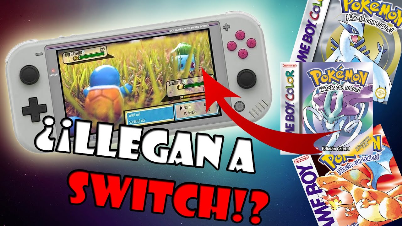 !!!Pokemon clasicos en SWITCH!!!  puede volverse realidad pronto