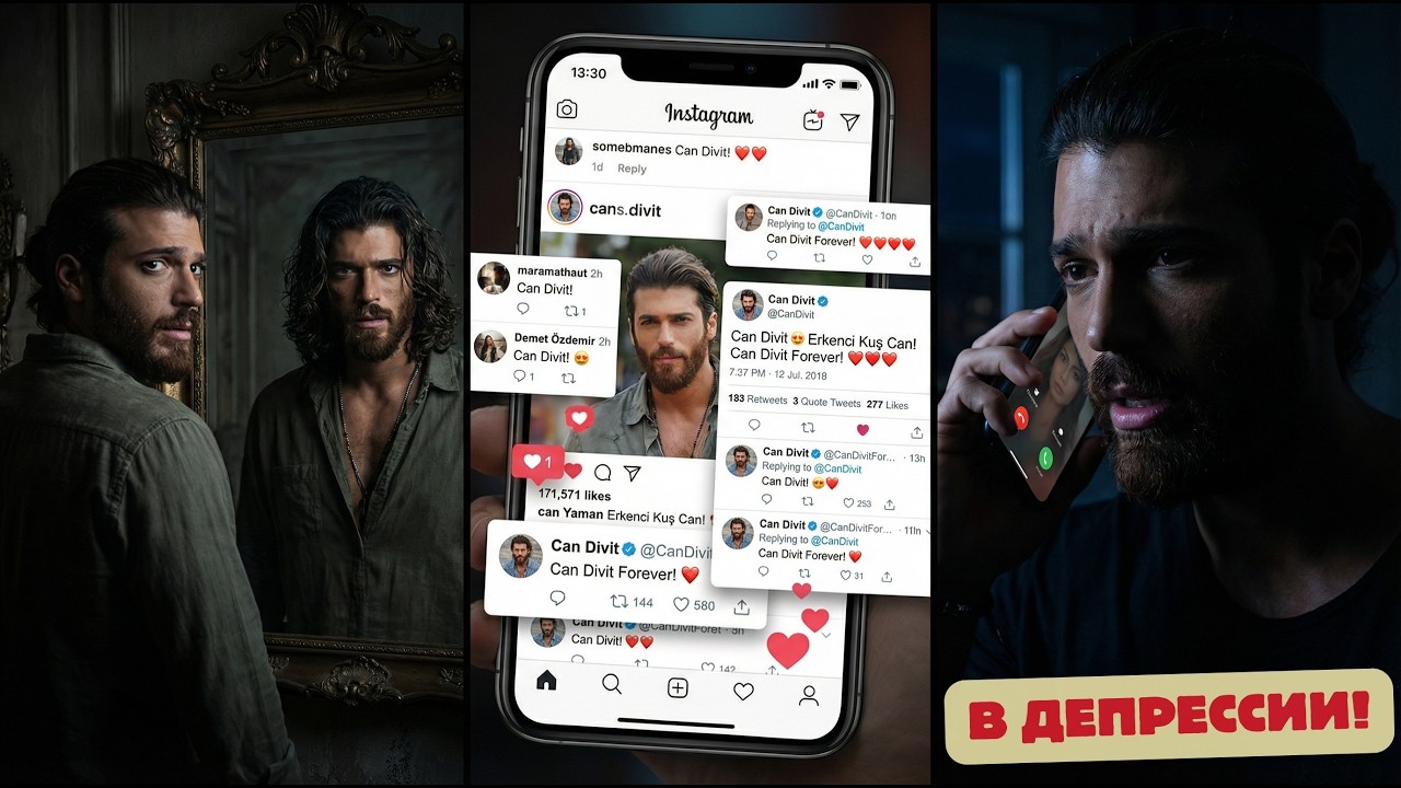 Can Yaman потерялся в тени Can Divit! Депрессия &ndash; борьба за обретение идентичности!
