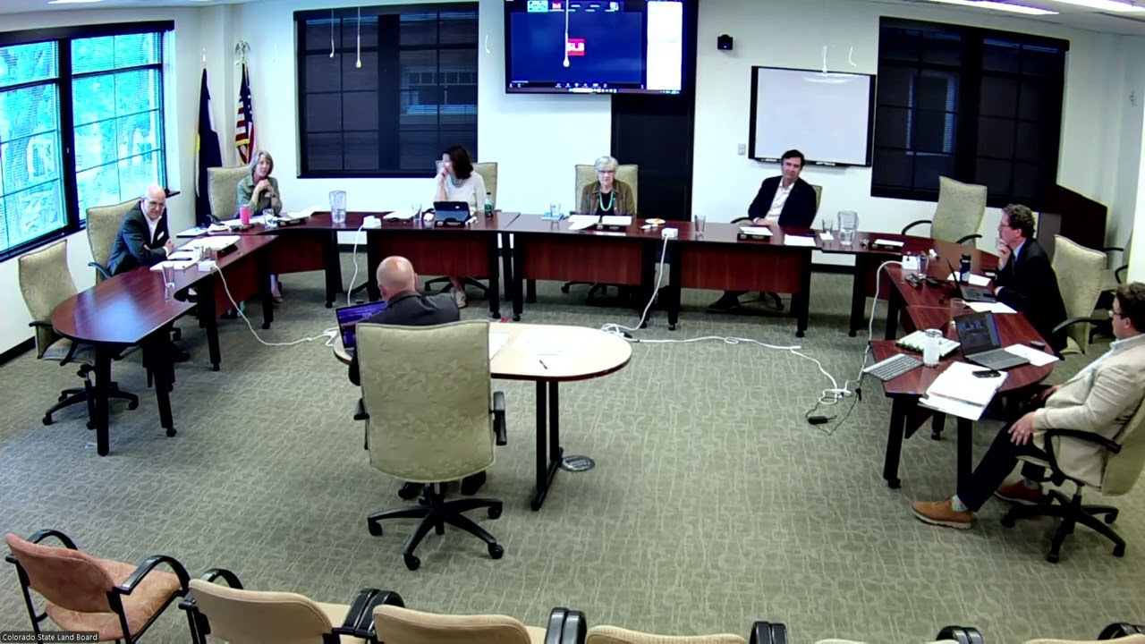 June 2025 State Land Board Public Meeting Part 2