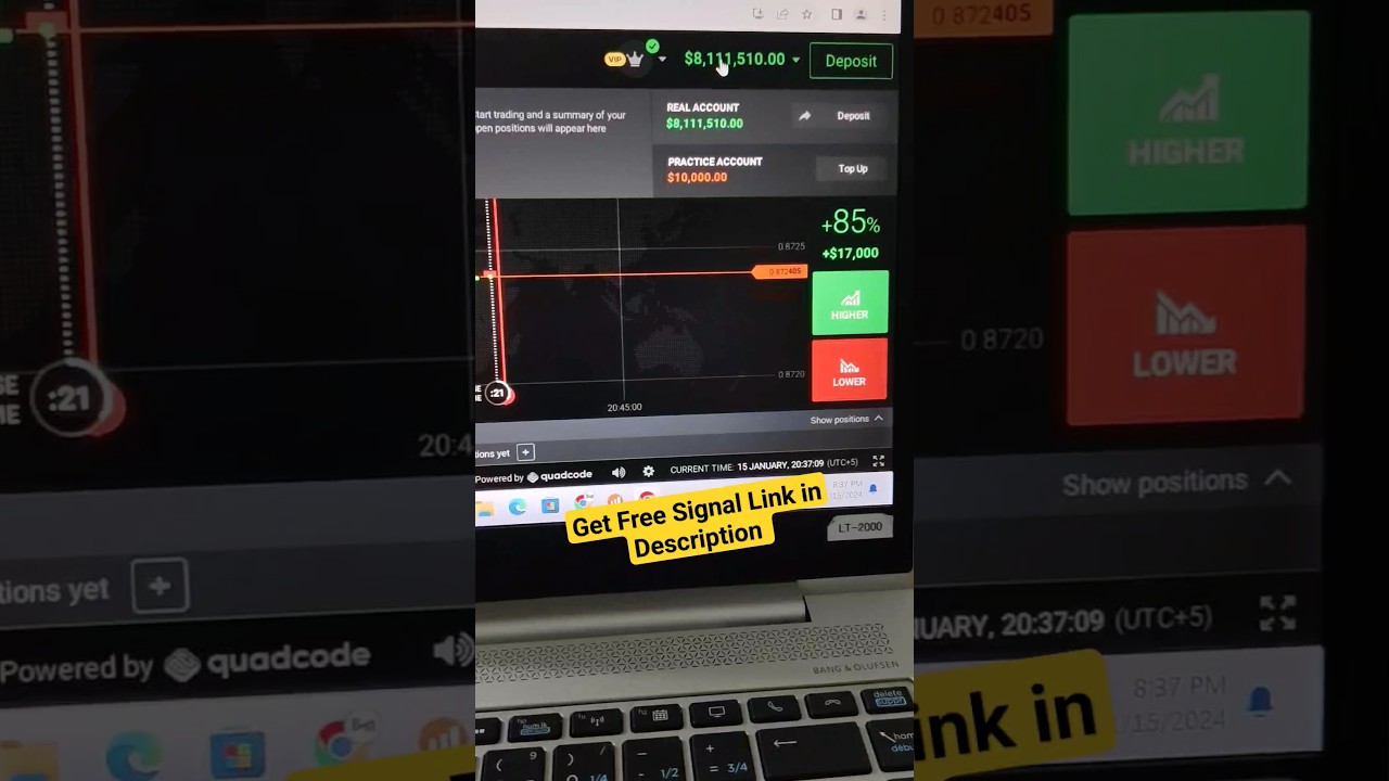 IQ options Master strategy 2024. 1 million dollar profit #trading #binarytradingtricks