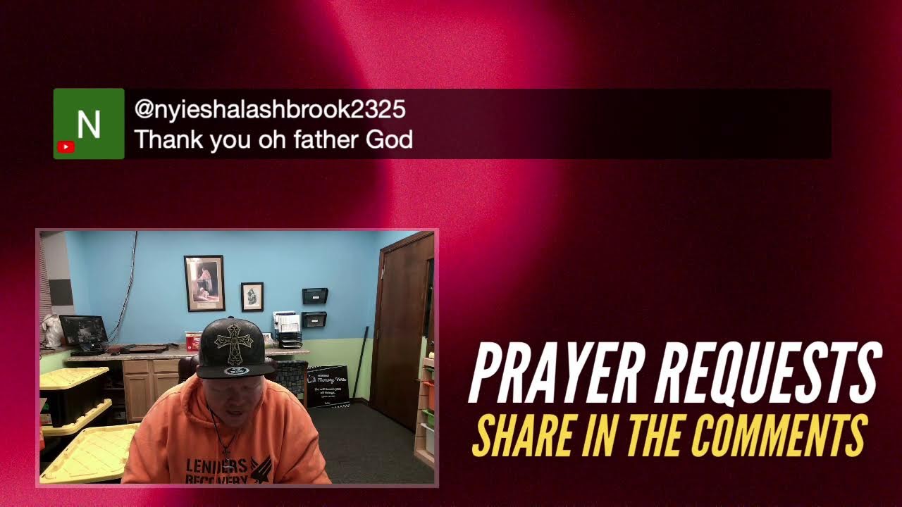 Join us live for prayer and encouragement