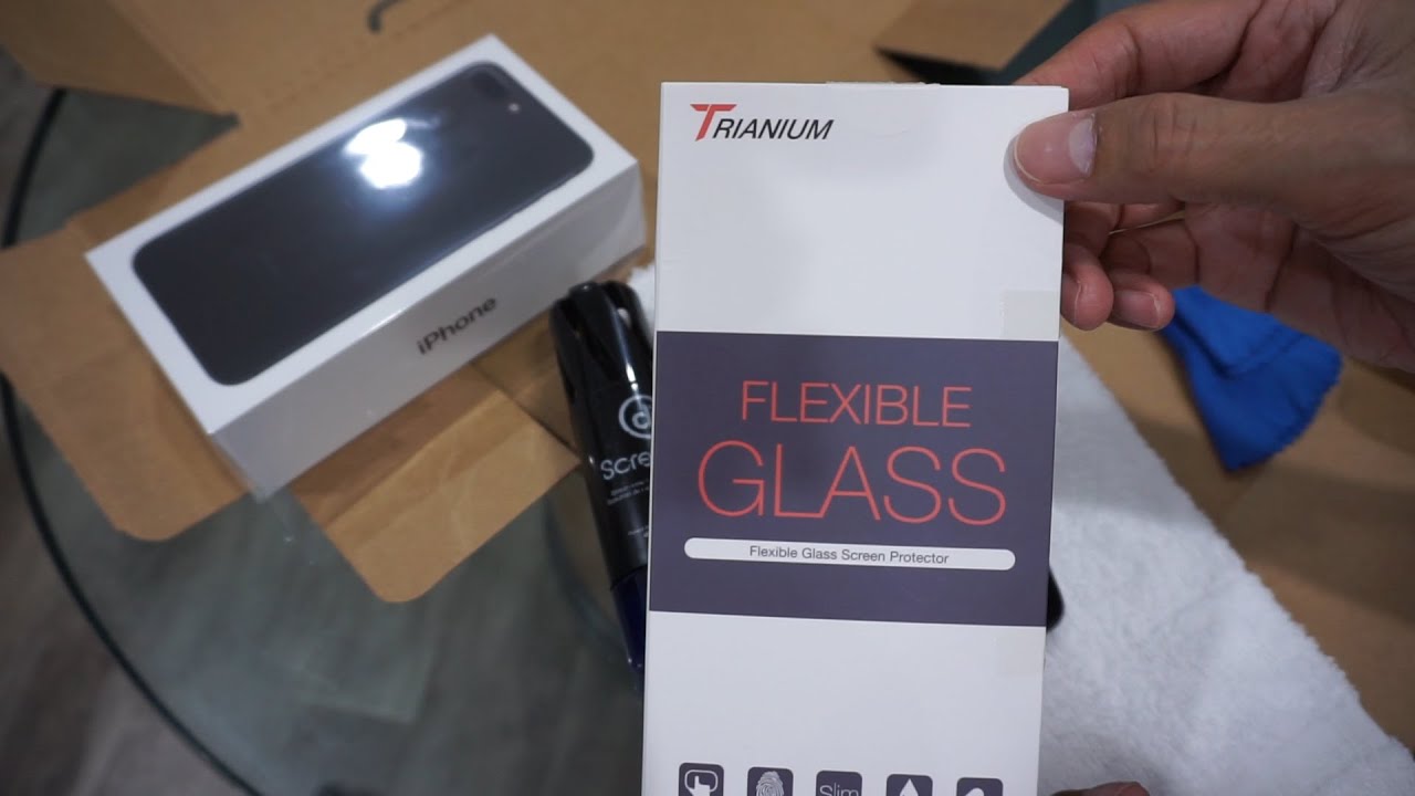 Trianium Flexible Glass Screen Protector for iPhone 7 Plus