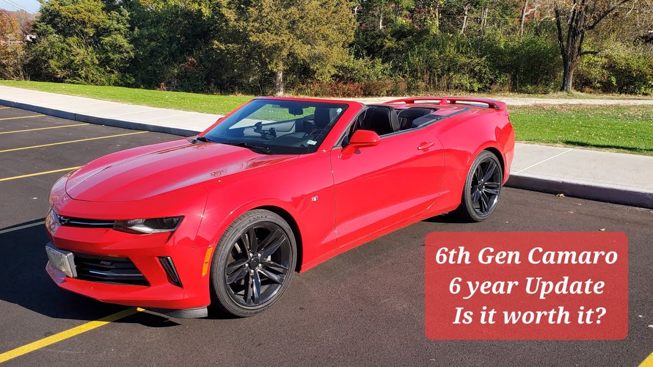 Camaro 6-го поколения — обновление за 6 лет | СТОИТ ЛИ ПОКУПАТЬ?