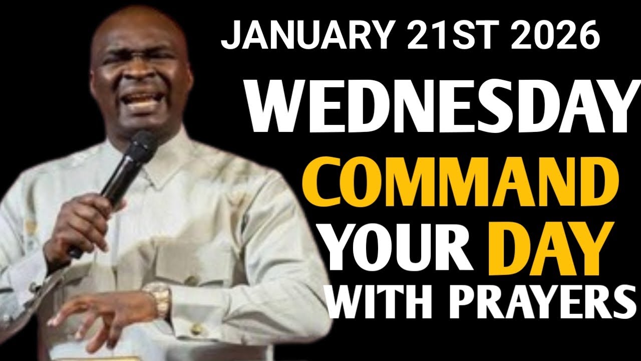 [Wednesday 21st January,2026]Start Your Wednesday With Prayer Spiritual Prayer-Apostle Joshua Selman