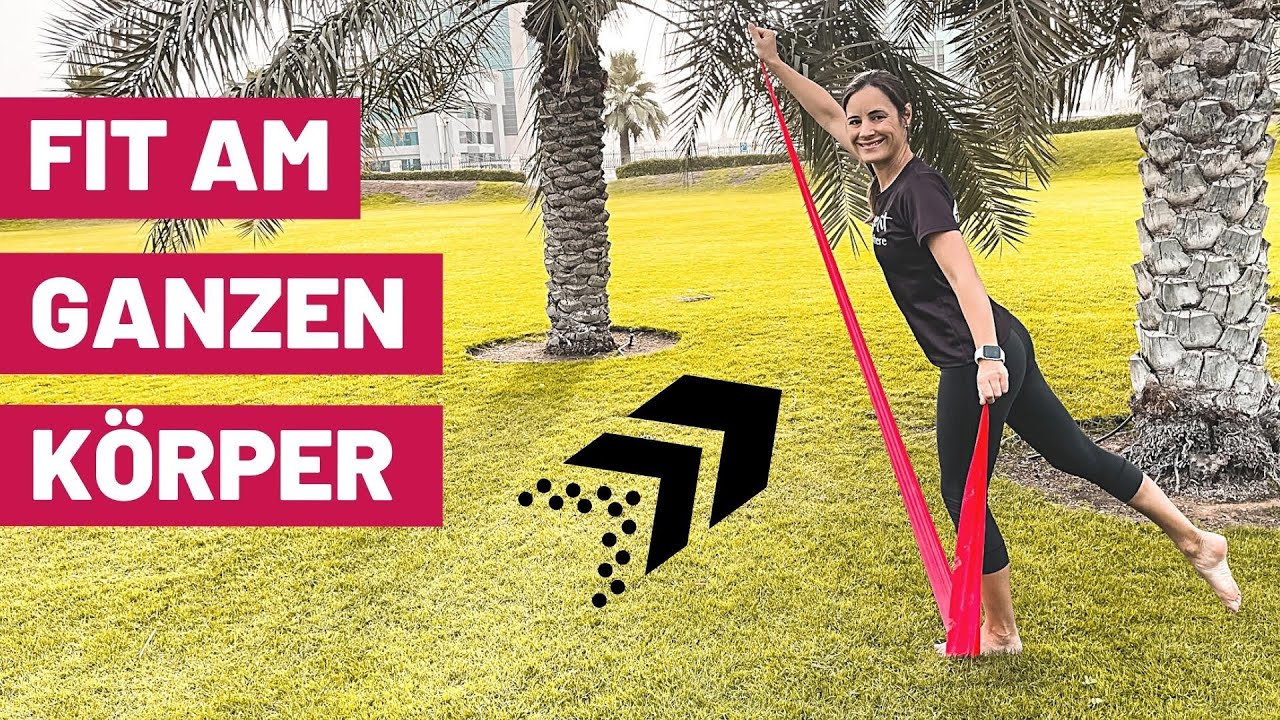 Ganzkörper Workout mit Theraband: fit im Stehen