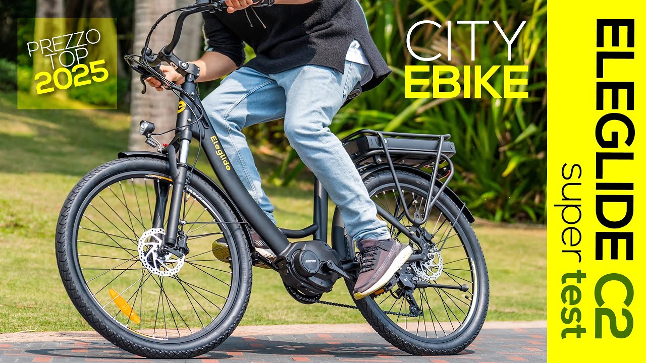 ELEGLIDE C2 Recensione | Pro & Contro di questa city ebike da 100km! TEST estremo REALE