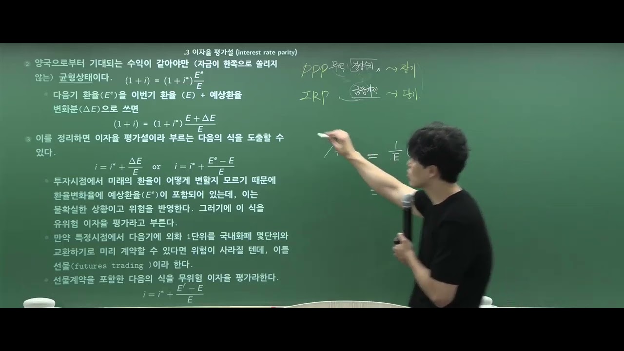 이자율 평가설