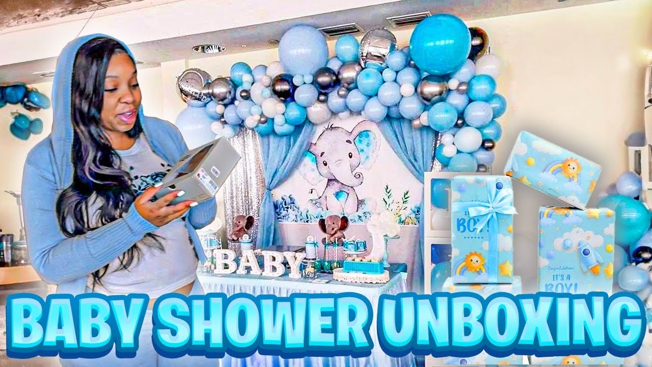 UNBOXING OUR BABY SHOWER GIFTS!!! ( MUST SEE )