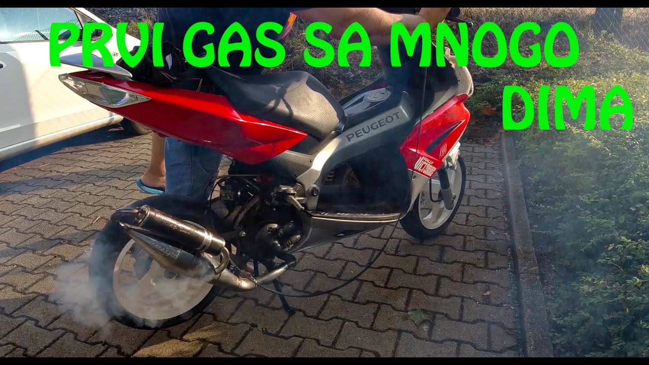 Peugeot JetForce (10), sklopio karburator i upalio