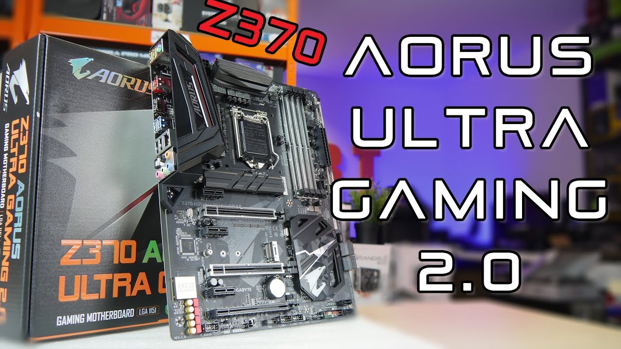 AORUS Z370 Ultra Gaming 2.0 -  test nowej wersji znanej płyty gł&oacute;wnej pod Coffee Lake - VBT