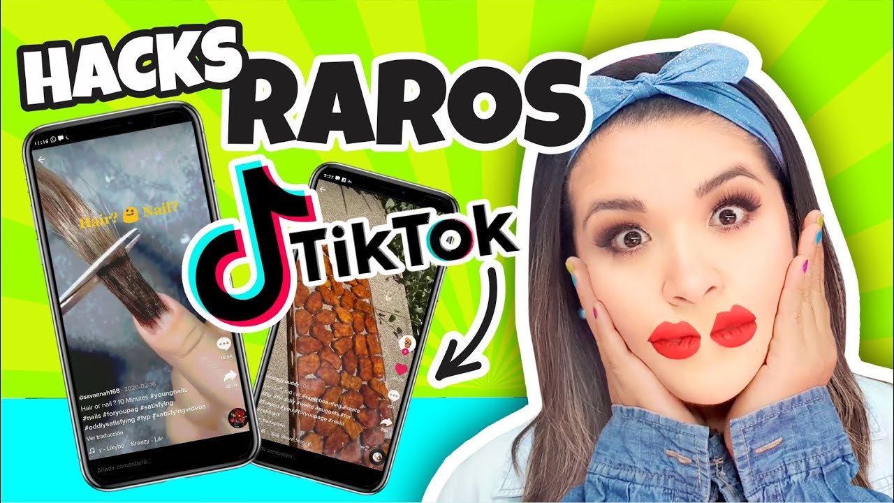 Probé los TRUCOS más RAROS y VIRALES de DIY de TIKTOK 🤦🏻‍♀️⭐ Así o más fácil
