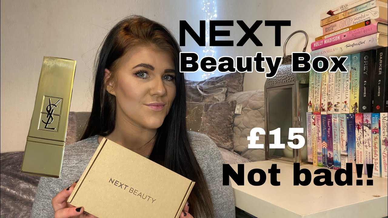 NEXT beauty box unboxing… Designer brand inside… not bad for £15