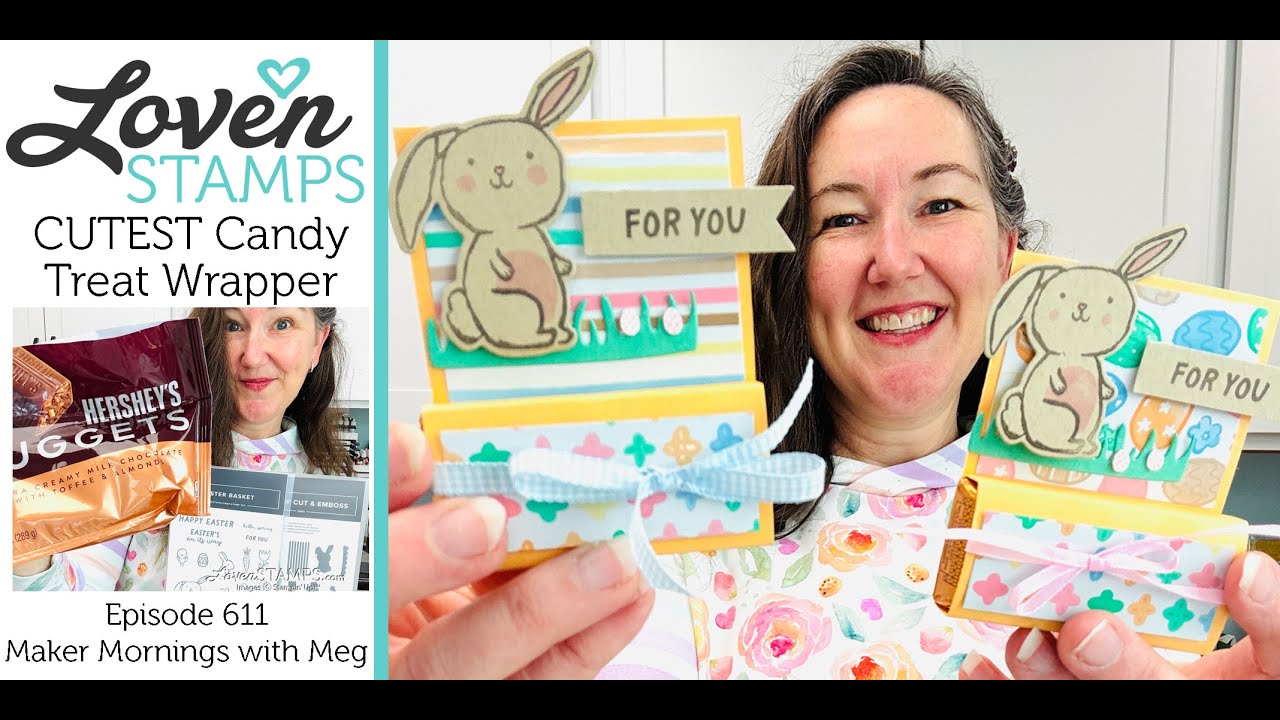 Ep 611: CUTEST Treasures Treat Pouches - Simple Gifts with Stampin’ Up!® Easter Joy Suite