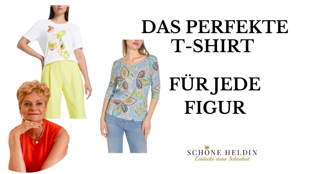 Das perfekte T-Shirt für jede Figur