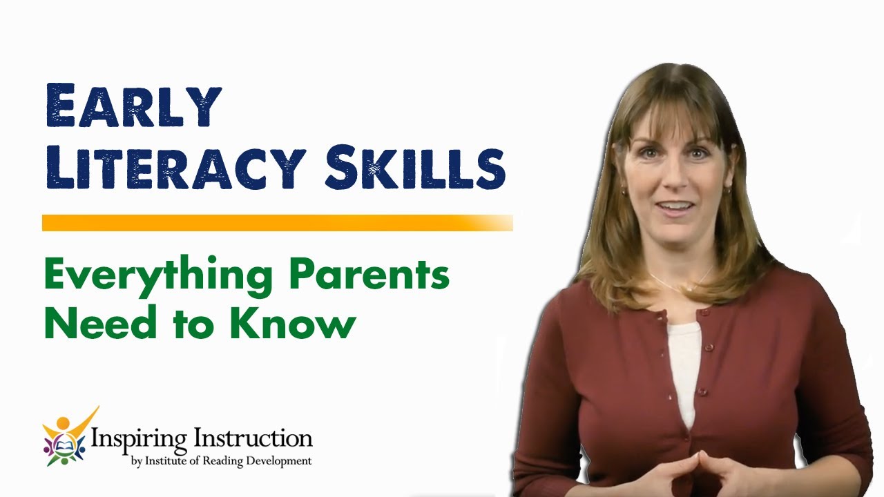 Early Literacy Skills - Everything Parents Need to Know