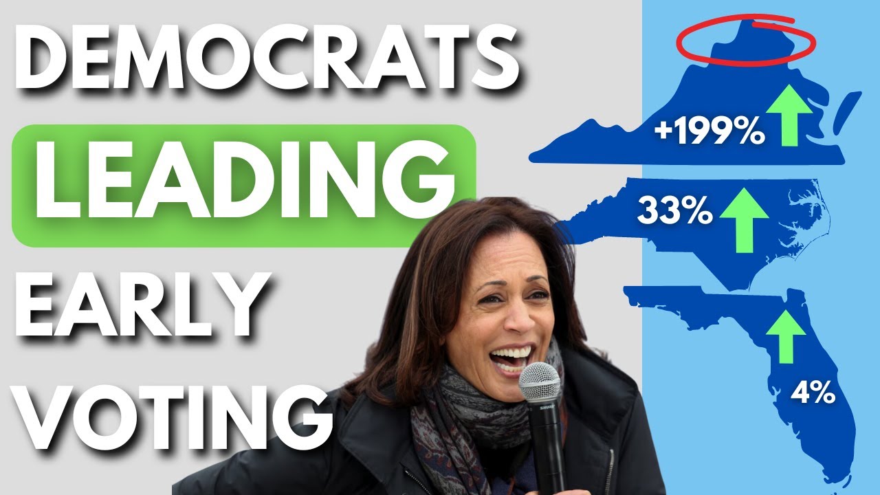 Democrats are Leading in Early Voting! Can Democrats keep the momentum?